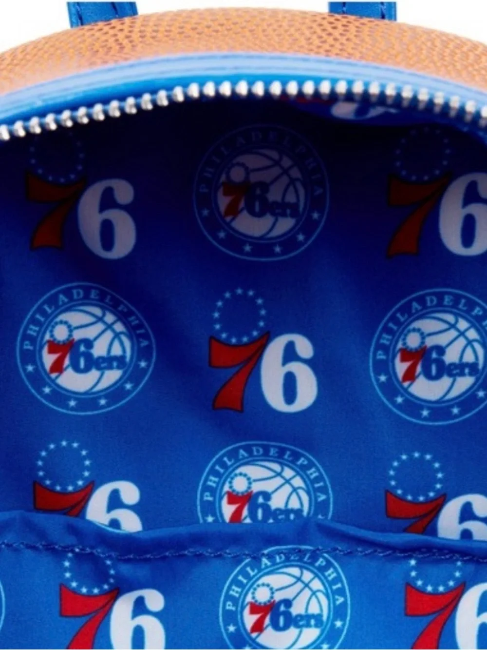 NBA Philadelphia 76ers Basketball Logo Mini Backpack